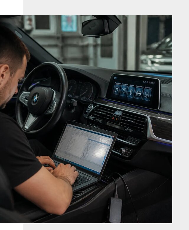 Русификация мультимедиа BMW для авто под ключ в Сургуте