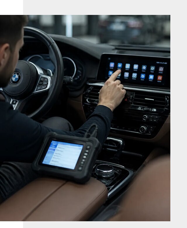 Установка приложений и мультимедиа сервисов BMW в Сургуте