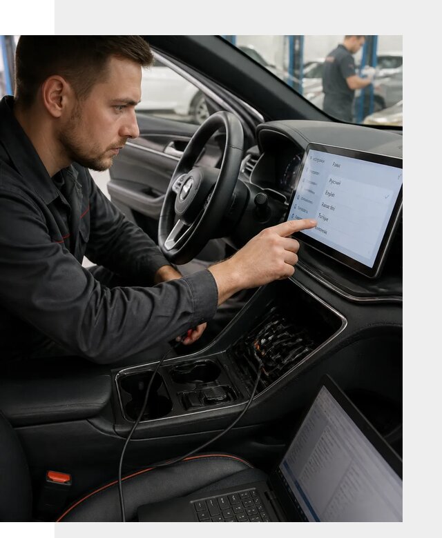 Профессиональная русификация BYD SONG Plus в Сургуте
