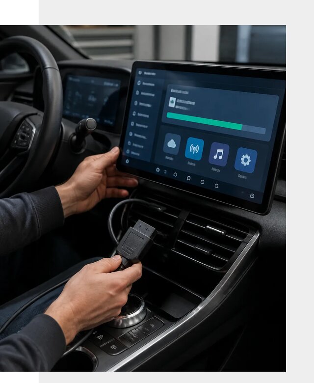Установка приложений BYD для автомобиля под ключ в Сургуте