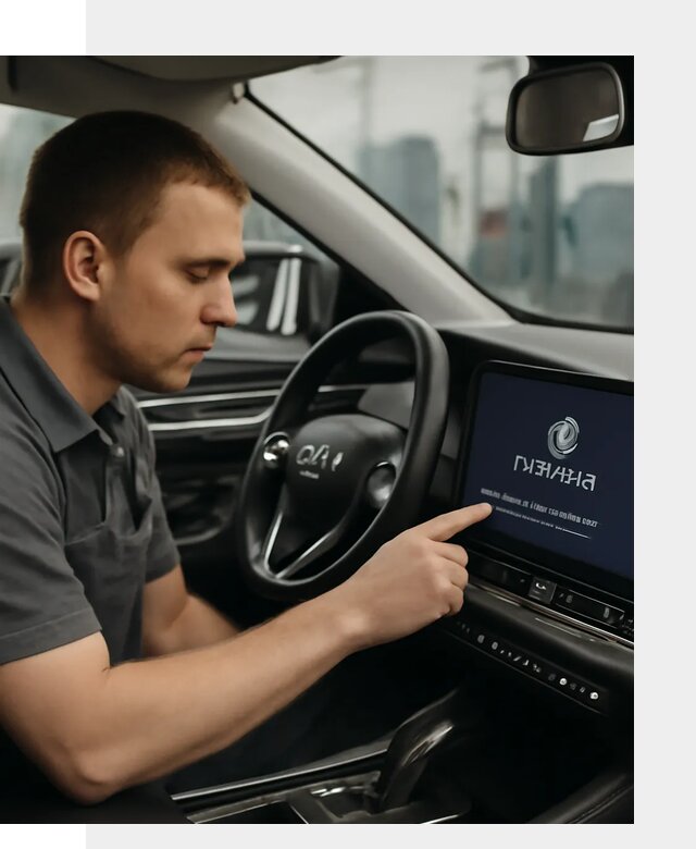 Установка приложений Changan и сервисов в авто в Сургуте