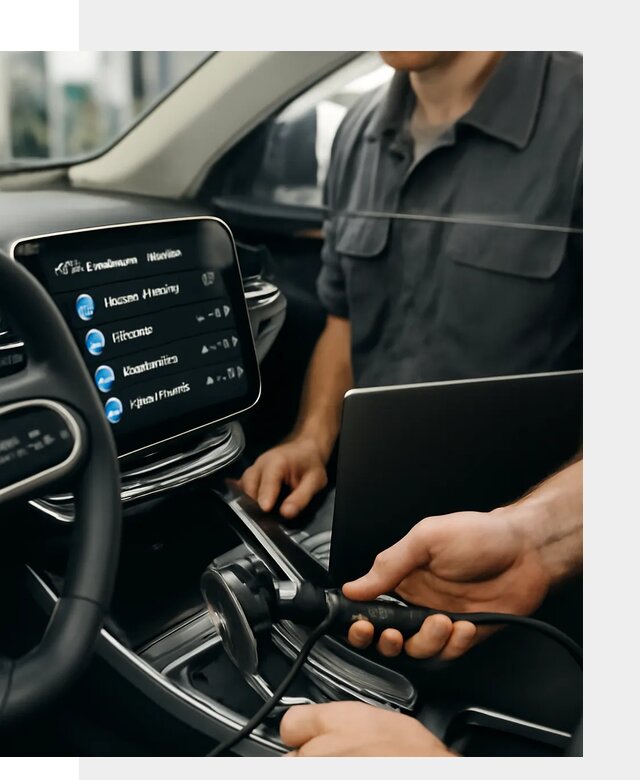 Установка приложений Geely для мультимедиа автомобиля в Сургуте