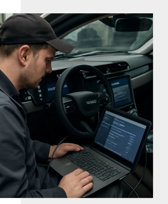 Профессиональная русификация автомобилей Lynk Co в Сургуте