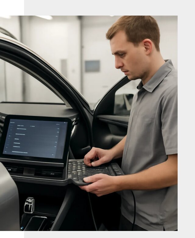 Русификация мультимедиа автомобилей Lynk Co в Сургуте