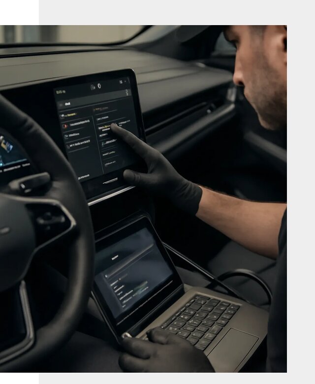 Русификация приборной панели Rising автомобиля в Сургуте