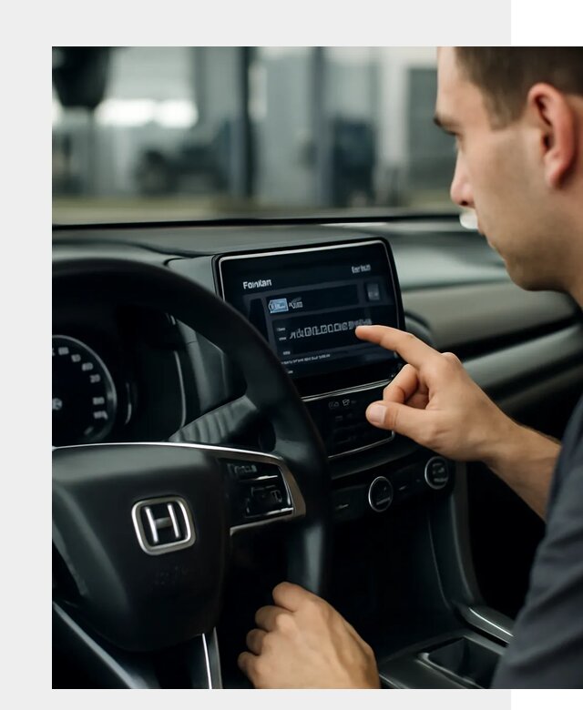 Русификация панели приборов Honda в Сургуте по цене 5111 ФастМобиль-Срг