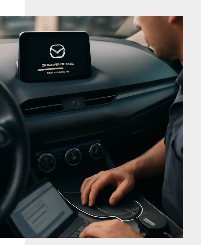 Установка приложений Mazda на мультимедийную систему в Сургуте