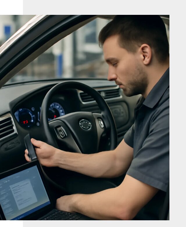 Русификация приборной панели Nissan для авто в Сургуте